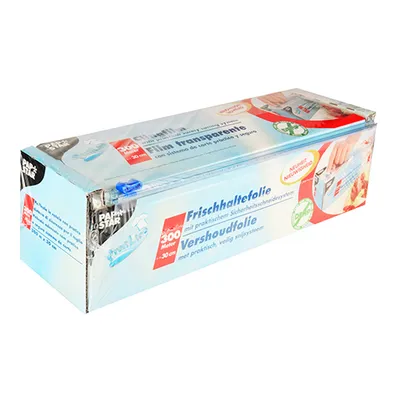 Produktbild von Frischhaltefolie, PVC 300 m x 30 cm mit praktischem Schneidesystem