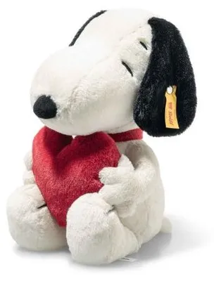 Produktbild von Steiff Kuscheltier Soft Cuddly Friends Snoopy Love Weiss (30cm)