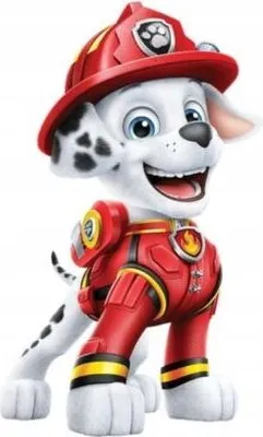 Produktbild von Paw Patrol Essbar Marshall Zuckermasse Tortenaufleger Torte Tortenbild Fondant (PP01)