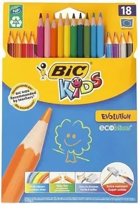 Zdjęcie produktu dla BIC 937513, Różne kolory, 18 szt.