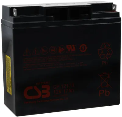 Produktbild von CSB Standby Bleiakku GP12170 12V 17Ah