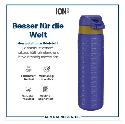 Produktbild von Baltimore Ravens Steel Water Bottle 600ml
