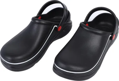 Produktbild von Herren-Kochsandalen, Kš¹chenschuhe, rutschfeste Schuhe, schwarz (45)