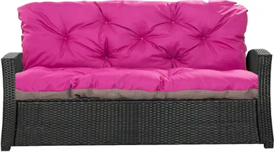 Obrázek produktu pro Polštáø na lavièku 160x50x50cm rùžový | Polštáøe na venkovní zahradní nábytek | Podsedáky na lavice| Polštáø na zahradní houpaèky houpací