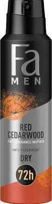 Obrázek produktu pro FA Men Antiperspirant deodorant ve spreji Červené cedrové dřevo 150ml