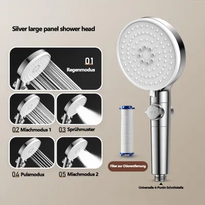 Produktbild von OKWISH Handbrause Duschkopf Sparduschkopf Regendusche Brausekopf Duschbrause