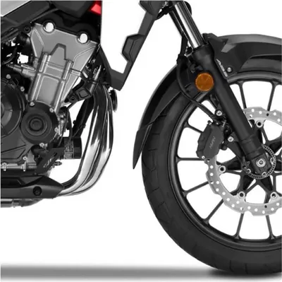 Produktbild von Puig Honda Cb500x 2019 Vorderradkotflügelverlängerung Schwarz  Schwarz One Size