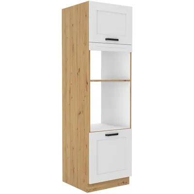 Obrázok produktu pre Skriňa na vstavané spotrebiče LAILI - šírka 60 cm, biela / dub artisan