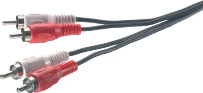 Produktbild von ViVanco™RCA-Kabel, 5 m - Schwarz