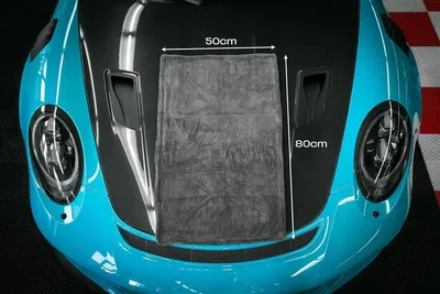 Produktbild von Mikrofaser für die professionelle Autopflege – hochwertige Mikrofaser für Autowäsche und Autopflege (Gamma Dryer Trockentuch 50x80cm 1400GSM)