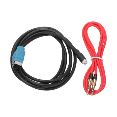Obrázek produktu pro Aux kabel AUX kabel adaptéru Aux audio kabel Aux kabel autorádia Adaptér autorádia Příslušenství pro autorádia