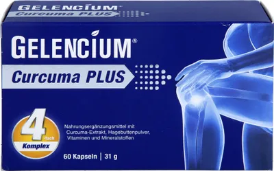 Produktbild von Gelencium Curcuma Plus, 60 St KAP