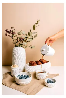 Produktbild von Strickschale Genüsslich – Praktische Garnschale für Strick- und Häkelprojekte