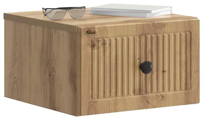 Obrázok produktu pre Nástenná nočná skrinka Nástenný Dub artisan 33 x 34,5 x 20 cm