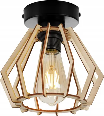 Immagine prodotto di Moderna Lampada A Sospensione A Led In Legno