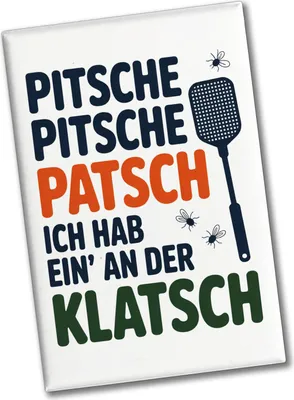 Produktbild von Fliegenklatsche Ich habe ein an der Klatsche Souvenir Magnet