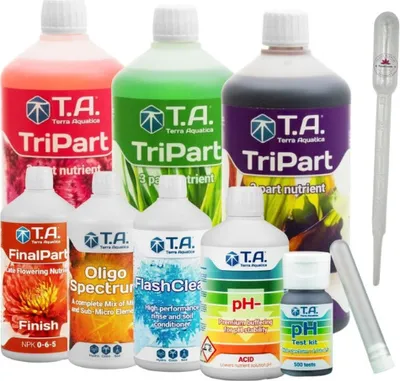 Produktbild von GHE Tripak Flora Starter Set All-Star 8-teilig