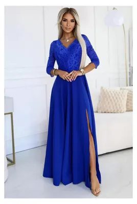 Produktbild von Kleid NUMOCO AMBER 309-12 BLAU Größe: M