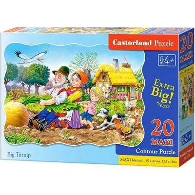 Produktbild von Castorland Big Turnip Puzzle 20 Teile maxi C-02283-1