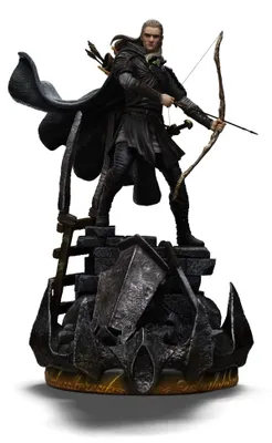 Zdjęcie produktu dla Figurka z serii „Władca Pierścieni” w skali 1:10 – Legolas (Unleashed), 29 cm