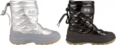 Produktbild von Winter-Grip Quilt - Schneestiefel - Mädchen - Schwarz - Größe 28
