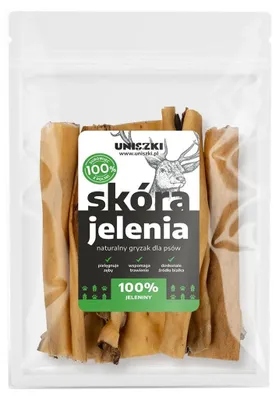 Produktbild von UNISZKI Deer skin - leckerli für hunde - 100g