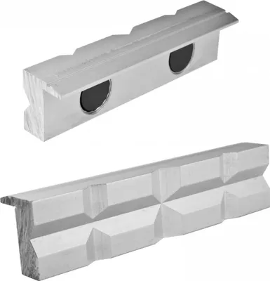 Produktbild von Alu-Schraubstockbacken prismatisch 125 mm