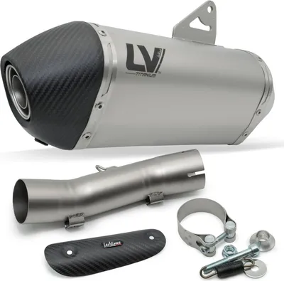 Immagine prodotto di Silenziatore LeoVince LV-14, omologato (ABE), compatibile con la Honda XL 750 Transalp