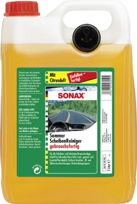 Produktbild von Sonax Scheibenreiniger Sommer Citrus gebrauchsfertig 5L