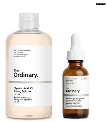 Produktbild von The Ordinary Retinol Glycolic Glow Pflege Duo