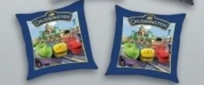 Produktbild von Chuggington Dekokissen Kissen blau 40x40cm
