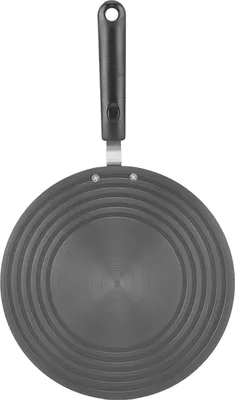 Immagine prodotto di Piastra di cottura con diffusore di calore - lega di alluminio spessa 4 mm, piano di cottura con diffusore di fiamma, accessorio da cucina con maniglia, 24 cm