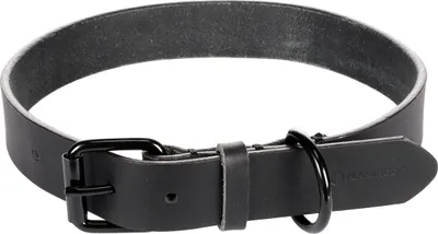 Produktbild von Flamingo Halsband Leano schwarz, Maße: 52 - 62 cm / 30 mm