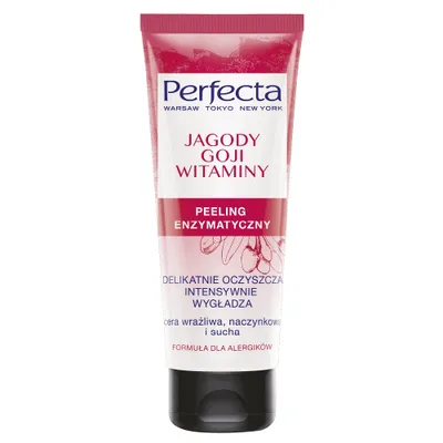Zdjęcie produktu dla Perfecta Peeling enzymatyczny Jagody Goji & Witaminy, 75ml