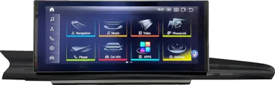 Produktbild von Für Audi A6 A7 MMI 3G (8" Screen) 12" Touchscreen Android GPS Navigation CarPlay