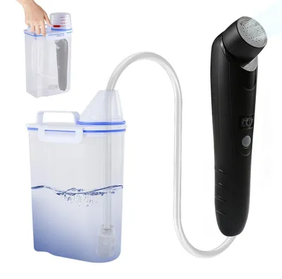 Tragbares elektrisches Bidet, 2,5 l, Handbrause, schwarz