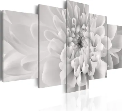 Produktbild von Leinwandbilder 200x100 cm 030210- 7 Vlies Leinwandbild 5 tlg Kunstdruck modern Wandbilder XXL Wanddekoration Design Wand Bild BLUMEN