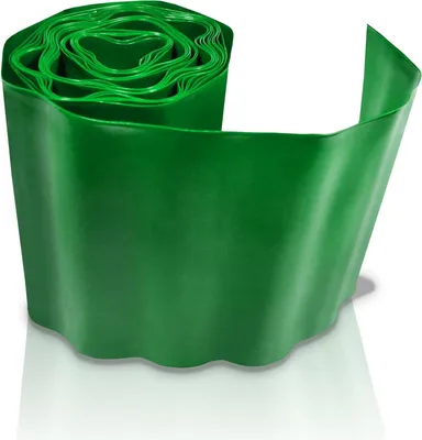 Produktbild von Rasenkante 20 cm x 9 m - grün