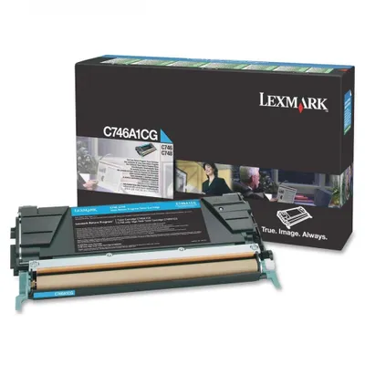 Produktbild von Rückgabetoner / cyan / 7 000 Seiten / für C746, C748