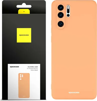 Image de Coque en silicone SPACECASE Coque en silicone pour Huawei P30 Pro Orange
