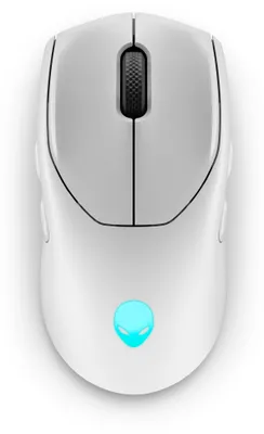 Produktbild von Alienware AW720M, Beidhändig, Optisch, RF Wireless + Bluetooth + USB Type-A, 26000 DPI, Weiß
