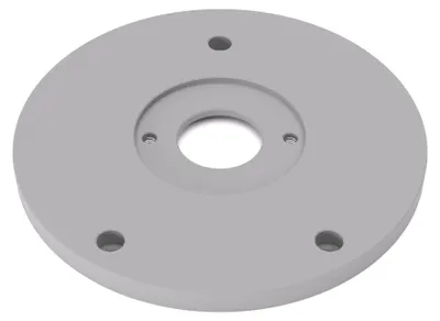 Produktbild von PRIWAS Adapterplatte XL passend für Bosch AdvancedTrimRouter 18V-8 Taucheinheit | Vergrößerte Gleitplatte für Kopierhülsen passend für Bosch Oberfräsen