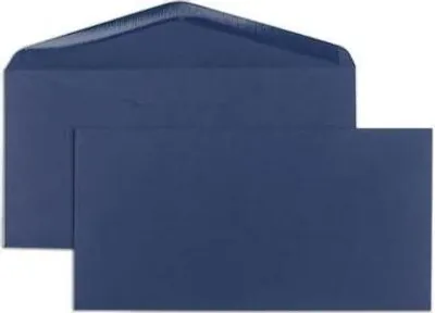 Produktbild von Briefumschläge DINlang 120g/qm gummiert VE=100 Stück nachtblau