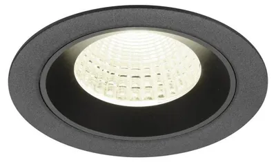 Productafbeelding van Inbouwspot Numinos M zwart 4000K - 55gr