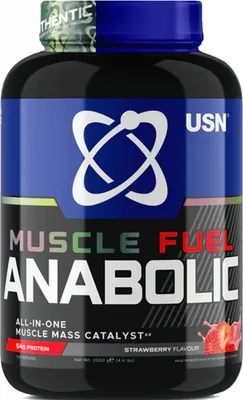 Produktbild von Muscle Fuel Anabolic, Erdbeere, 2000 g