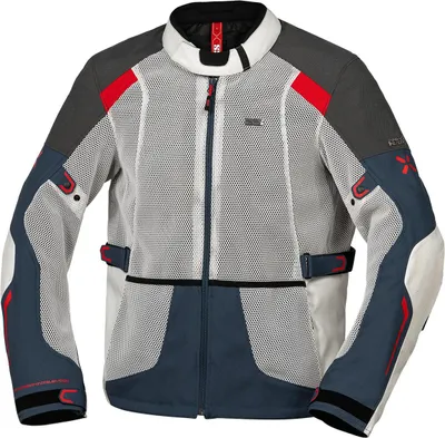 Produktbild von iXS Tourster-BigAir 1.0 Jacke hellgrau-blau-rot L