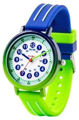 Produktbild von Kiddus Lernuhr für Kinder, Analoge Armbanduhr für Jungen und Mädchen ab 5 Jahren, Waterproof 5ATM, Geschenk für Mädchen zum Lernen