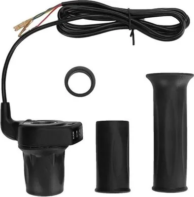 Immagine prodotto di Manopola dell'acceleratore a mezzo giro da 36 V con indicatore di carica della batteria per mini-biciclette e monopattini elettrici.