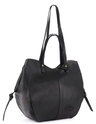 Produktbild von Benthill Damen Handtasche Leder - Shopper aus weichem hochwertigem Echtleder - Vintage Fashion Bag Beutel - Umhängetaschen - Schultertasche