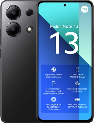 Immagine prodotto di Redmi Note 13 8/256GB nero